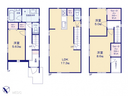 @Ԏ聟Pn`Floor plan`@}ʂƈقȂꍇ͌Dv܂B
