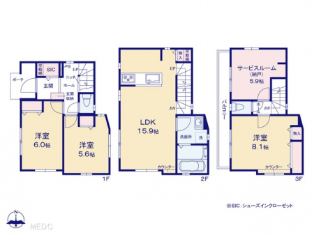 @Ԏ`Floor plan`@}ʂƈقȂꍇ͌Dv܂B